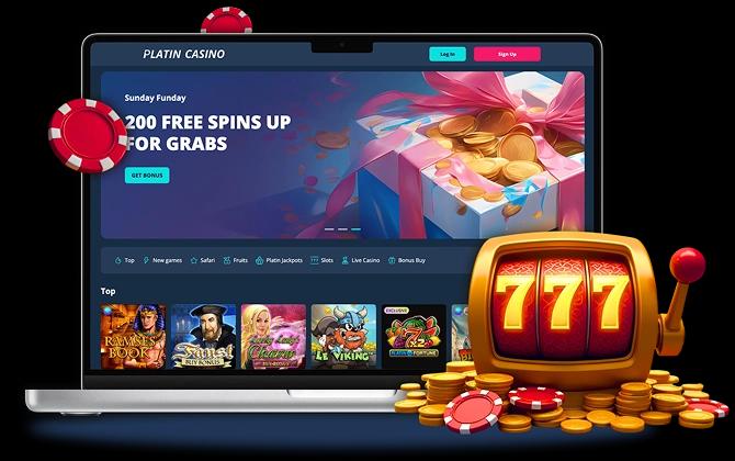 Platin Casino España Desktop
